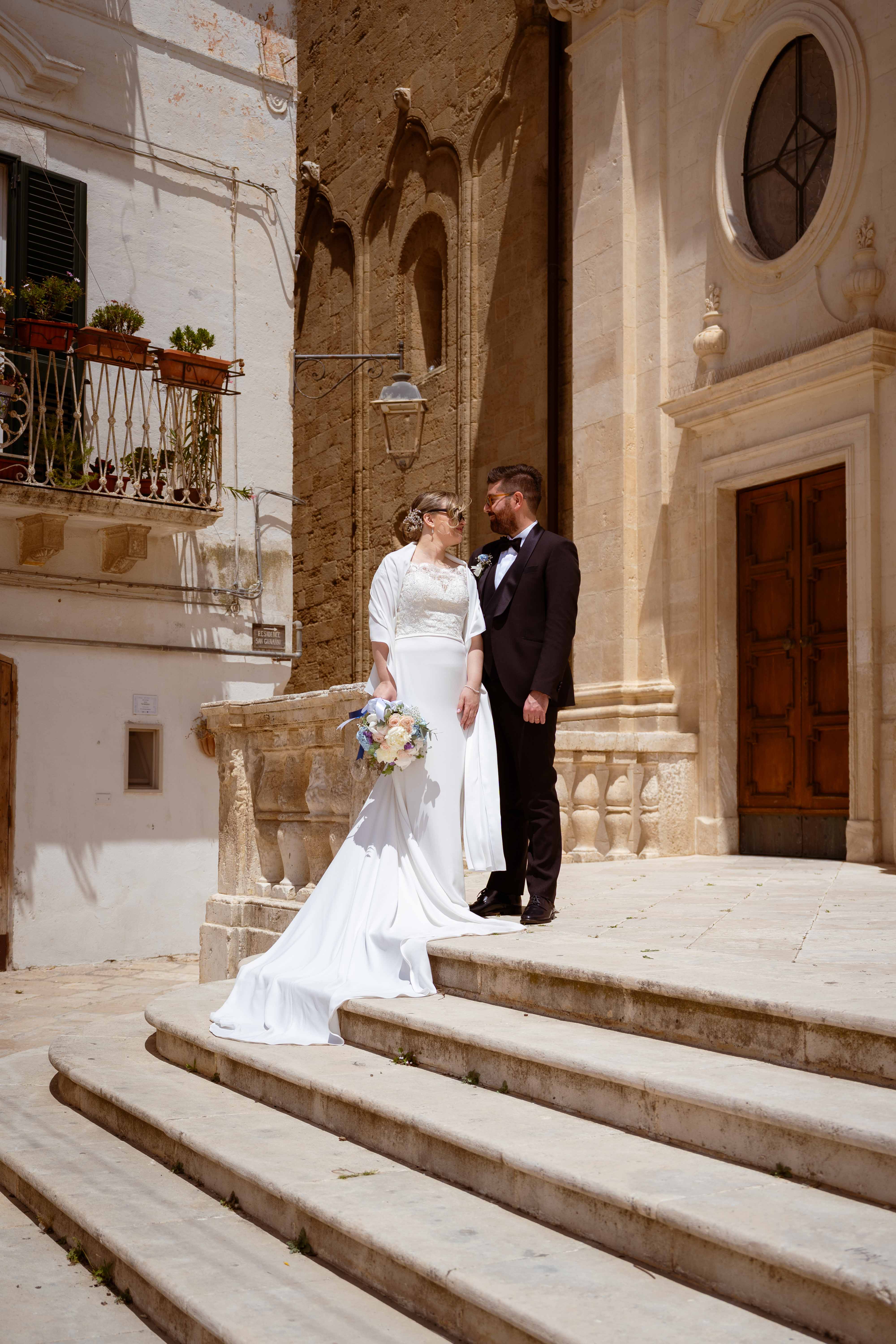 Wedding photography in Puglia — candid documentary moment